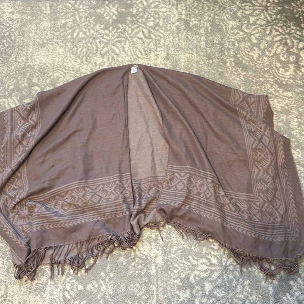 Francesca’s poncho